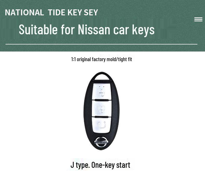 2022 Qijun Car Key Protective Case with Buckle for New Qijun Models