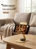 Carbon Steel 360° Rotating Phone Holder with Tablet Stand and Wealth Horse Figurine