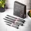 Set of kitchen knives in a block of 5 pieces KLAUSBERG KB-7768