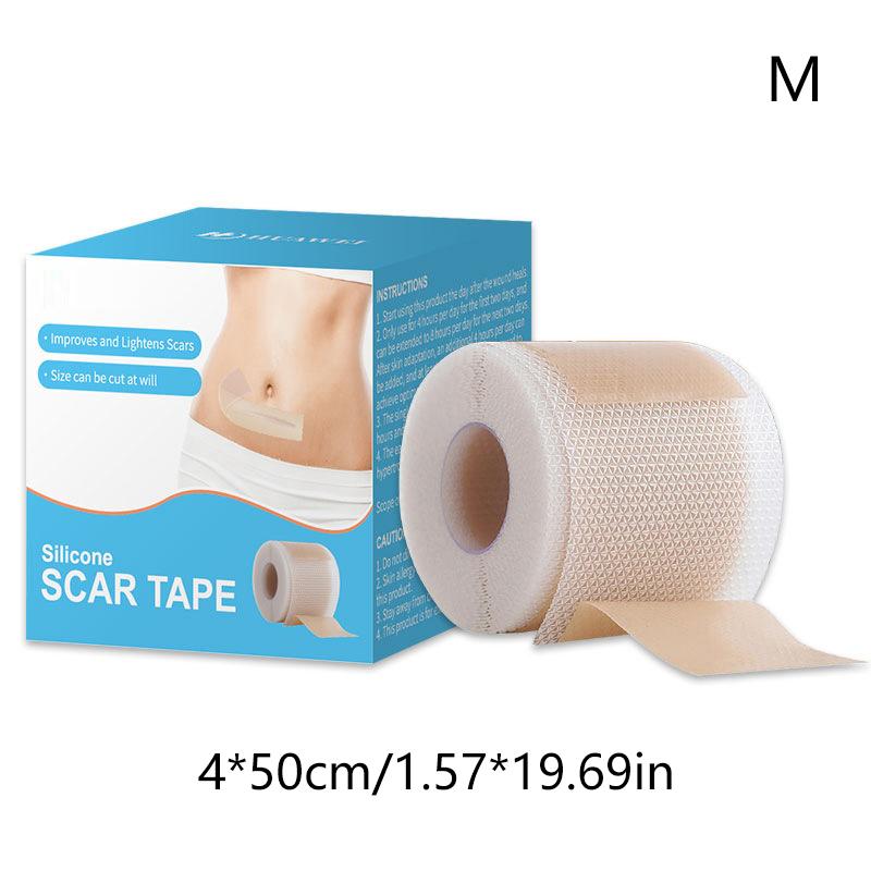 1 рулон силиконовых пластырей от шрамов, силиконовые пластыри от шрамов, самоклеящаяся лента для покрытия шрамов, уход за кожей, водонепроницаемая и дышащая