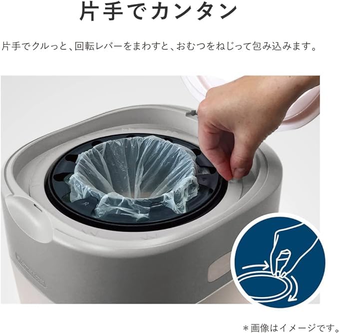 Большой комбинированный одноразовый подгузник для утилизации Сильно герметичный и Poitec Общий запасной Двойной запах x для домов престарелых и корпораций Покупка