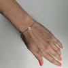 Silver Bracelet Without Stones, Product Weight 2.09 Gr (2183877)