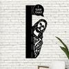 Yousheng Peeking Jesus Metal Sign Garden Fence Decoration Sign I Saw That Jesus Sign for Home Outdoor Tree Shed Farmhouse Decor