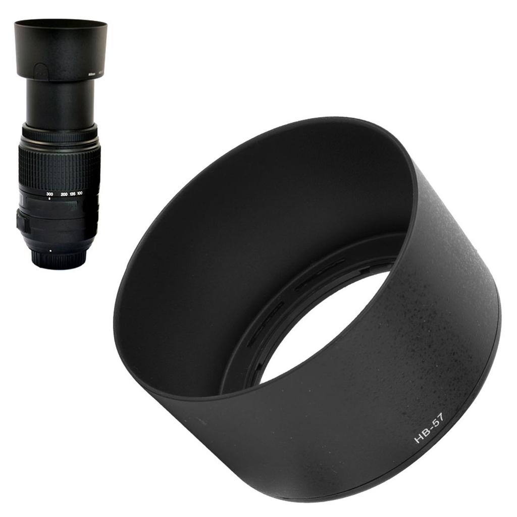 HB 57  Lens Hood Shade Accessory for Nikon Camera AF S 55 300mm F4.5 5.6G ED VR