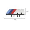BABD1 For BMW Hot For BMW M Logo X1 X2 X3 X4 X5 X6 F48 G01 E84 E83 F39 F10 F30 G11 G07 G86 G80 G60 E60 E46 3D Car Front Grille Badge E