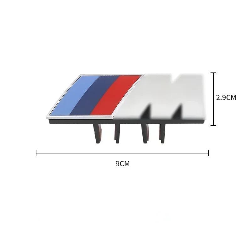 BABD1 For BMW Hot For BMW M Logo X1 X2 X3 X4 X5 X6 F48 G01 E84 E83 F39 F10 F30 G11 G07 G86 G80 G60 E60 E46 3D Car Front Grille Badge E