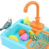 Bath Shower Swimming Pools Cleaning Tool Bird Shower Bathtub Pet Feeder Kitchen Playset Bird Toys