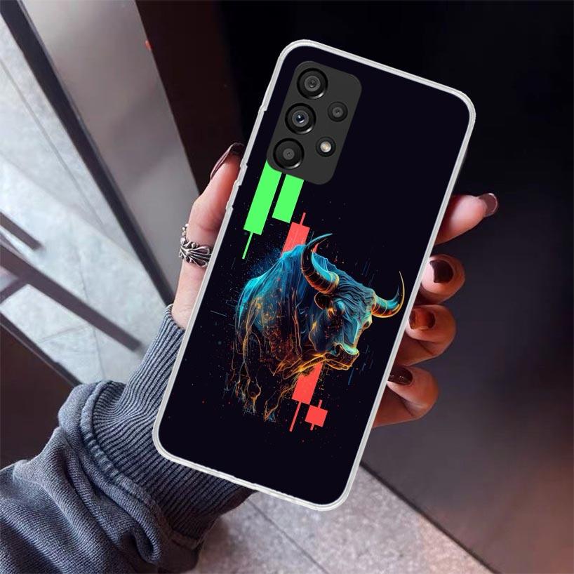 Trade Investment Forex Stock Market Phone Case For Samsung Galaxy A12 A52S A42 A32 A22 A51 A50 Note 20 Ultra 10 S10 Plus A71 A70