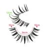 7 пар накладных ресниц из искусственного меха в стиле манга и аниме, драматичные накладные ресницы, удлинение для женщин и девушек