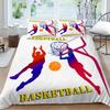 Постельное белье Серия Баскетбола Двух- или Трехкомпонентное Спортивный Стиль Полиэстер 3D Цифровая Печать