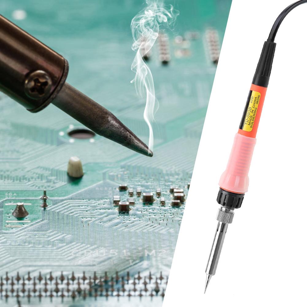 40 Вт Паяльник с внутренним нагревом, тип пистолетной рукоятки, электрический, бесплатное жало