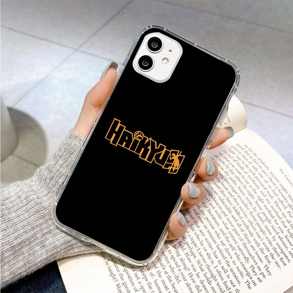 Чехол для Samsung A04 A14 A23 A34 A54 M23 M33 M52 M53 Realme 10 9 C30S C35 C55 VIVO Y02S Y21 Y51 X80 Pro Прозрачный чехол WI92 Haikyuu