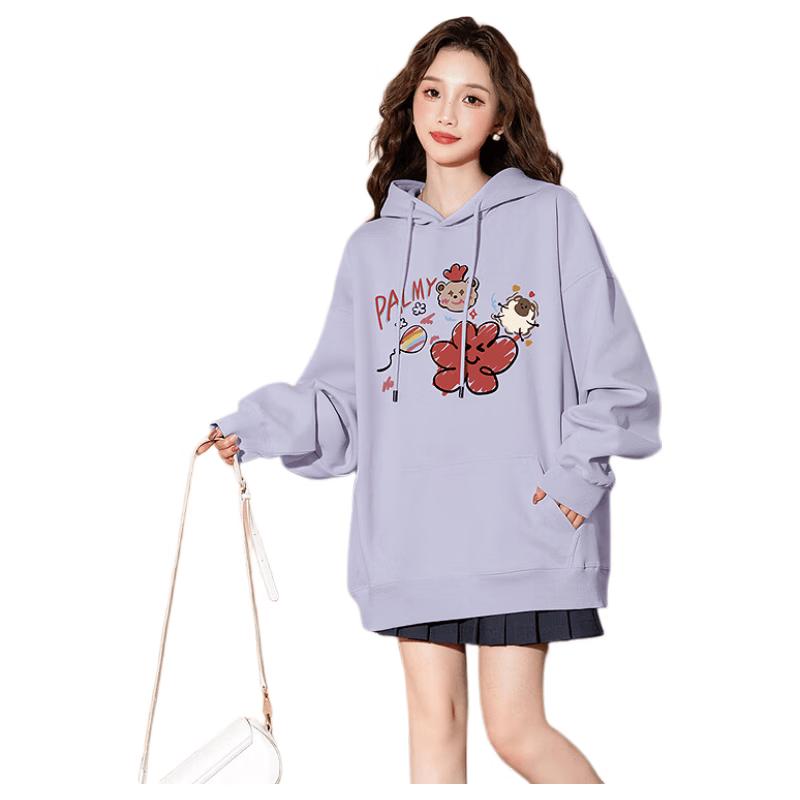 TonLion Women's Graffiti Hooded Sweatshirt