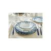 Hypnos Porcelain Dinner Set 8 Pieces For 2 Persons Navy Blue