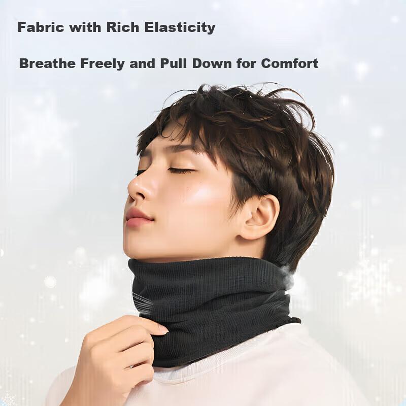 Li-Ning Cycling Neck Gaiter, Winter Men's Face Mask, Cold-Proof And Warm Head Cover, Neck Warmer Scarf Hat, Windproof Dustproof Ski Equipment