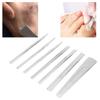 7pcs Stainless Steel Dead Skin Foot Calluses Remover Horny Trimmer Pedicure Tool Set