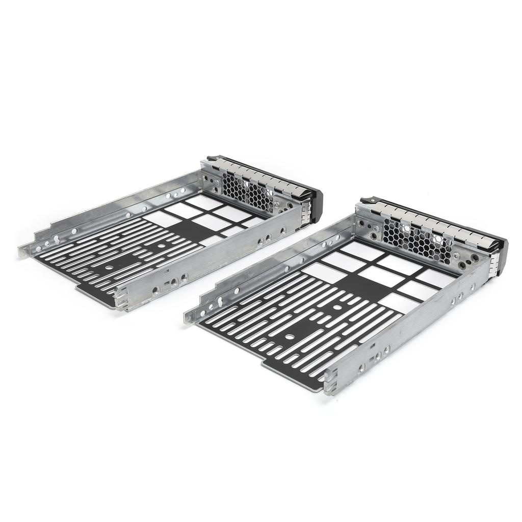 2Pcs Hard Drive Bay for Dell 3.5‑Inch SAS Server R510R710 R530 R720XD R730XD Holder