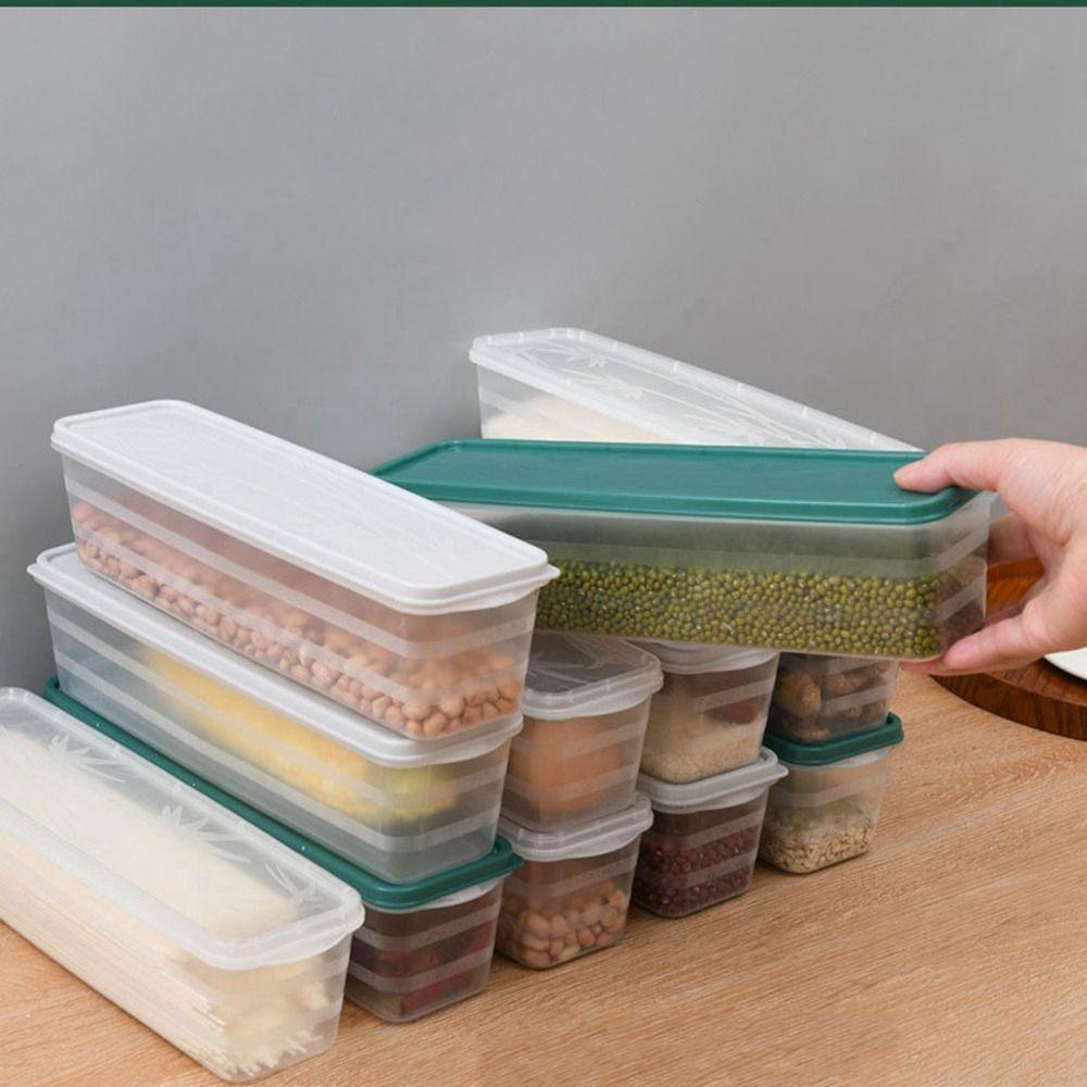 Контейнер для спагетти большой вместимости Пластиковый контейнер для хранения продуктов Коробка для хранения лапши Кухня