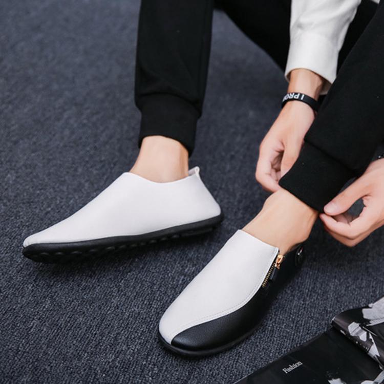 Peas Shoes Men's Tide Shoes A Pedal Lazy Leisure Men's Shoes