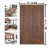Boobest Width 80cm X Length 9m Remake Sheet Wood Grain Dark Brown Wallpaper Sticker Wood Grain Thick Waterproof Stain Resistant Oil Proof Heat