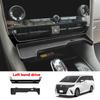 LHD RHD Для Toyota Alphard Vellfire 40 Серии  2024 ABS Центральная консоль вентиляционное отверстие лоток паллетная картодержатель держатель телефона крышка
