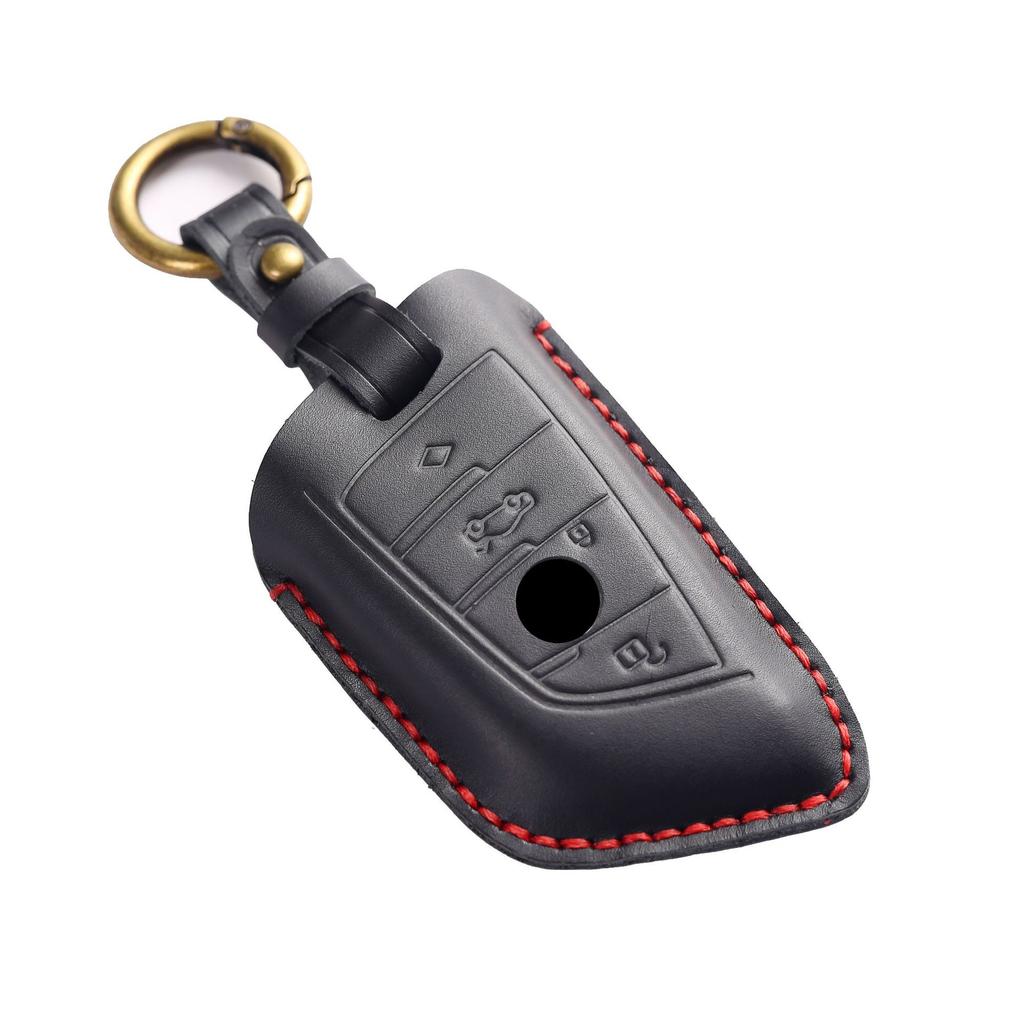 Роскошный кожаный чехол для ключей HALLMO ручной работы для BMW X1 X3