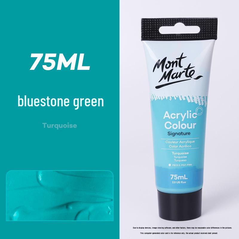 Montmartre 75ml Waterproof Non-Fading Acrylic Paint Set: Perfect for Children’s Textiles and Art Projects, Sunscreen Formula