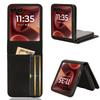Чехол для Motorola Razr 60 Ultra 5G/Razr Ultra 2025 5G, разборная конструкция, отделение для карт, кожа+ПК, чехол для телефона