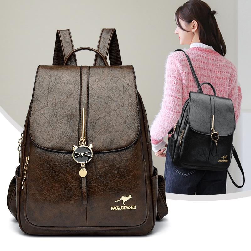 Women's Backpack Simple All-in-one Bag Travel Schoolbag Student Backpack