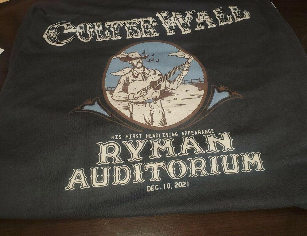 COLTER WALL VTG THE RYMAN DEC Shirt Short Sleeve Black SE090 Unisex T-Shirt
