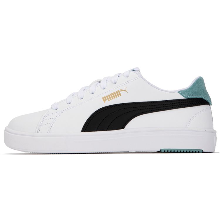 Puma Serve Pro Lite White Mineral Blue Unisex Sneakers Black Team-Gold 374902-14