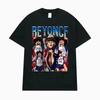 Cowboy Carter Beyonce Vintage Graphic T Shirt Women Fashion Hip Hop Streetwear T-shirts Casual T-shirt
