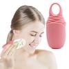 Ice Mold Reusable Rose Shape Silicone Ice Roller Ergonomic Design Skin Care Ice Cube Face Roller for Women