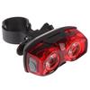 2-светодиодный яркий велосипедный безопасный задний фонарь с мигающим задним фонарем