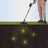 SMART SENSOR Металлотестер Профессиональный подземный металлоискатель Перезаряжаемый легкий высокий