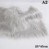 25X45Cm Long Faux Fur Fabric For Needlework Animal Suit Fur Material Diy Doll Hair Long Hair Plush Sewing Fabric