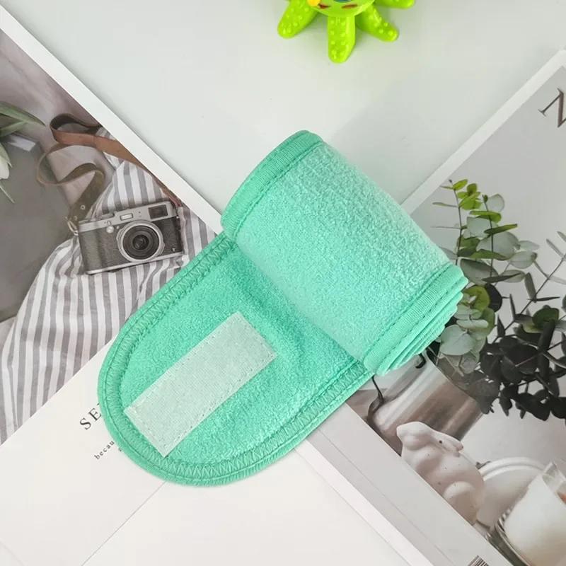 Регулируемая повязка на голову, широкая повязка для волос, йога, спа, ванна, душ, макияж, мытье лица, косметическая повязка на голову для женщин, женские аксессуары для макияжа