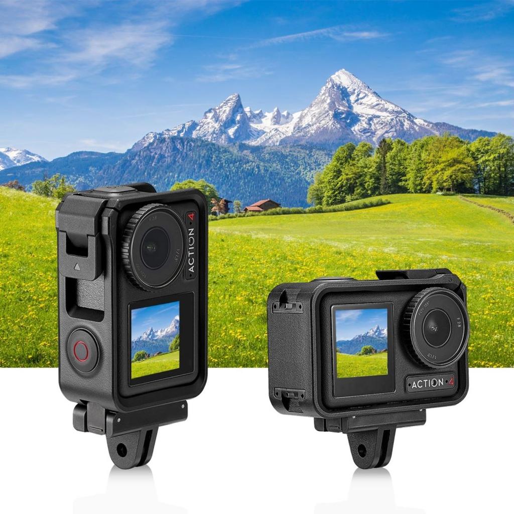 Magnetic Quick-Release Adapter Mount for DJI Osmo Action 4 / 3 Quick Release Mount Base Anti-Slip Silicone Surface