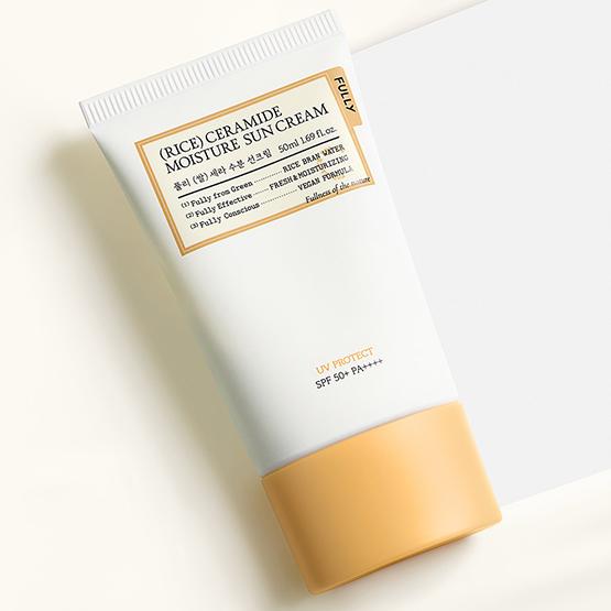 FULLY Rice Ceramide Moisture Sun Cream SPF 50+ PA++++ 50ml