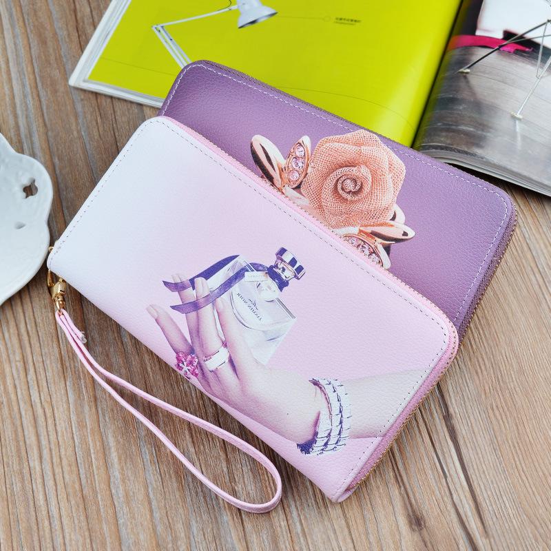 SCIONE Кошелек женский модный 2020 принт клатч на молнии многофункциональный чехол для мобильного телефона