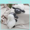 Plush Little Lamb Toy Keychain With Pp Cotton Filling For Kids Gift