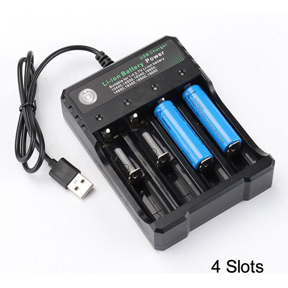 USB-зарядное устройство для литий-ионных аккумуляторов 18650 18500 16340 14500 26650