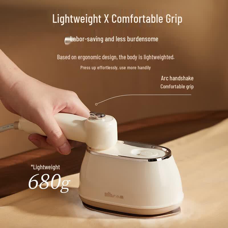 Bear Portable Handheld Garment Steamer & Mini Iron CN plug (adapter included)