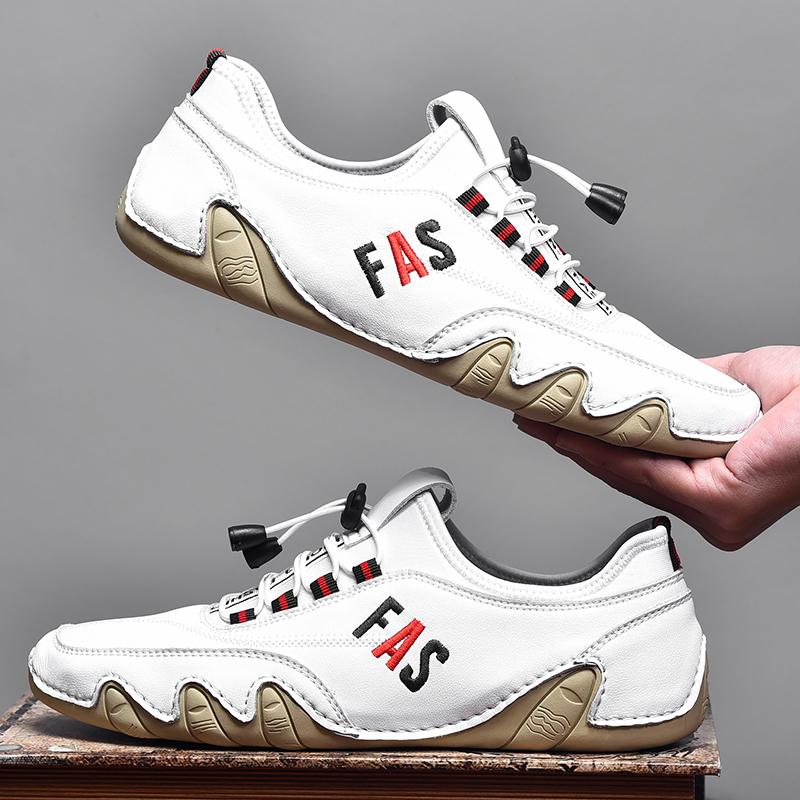 Genuine Leather Shoes Men Loafers Large Size Fashion Casual Leather Men Shoes Comfortable Driving Shoes Moccasins Men Flats Shoes