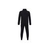 Under Armour Solid Color Knitted Casual Sports Suit Kids Suit Black 1363290-001