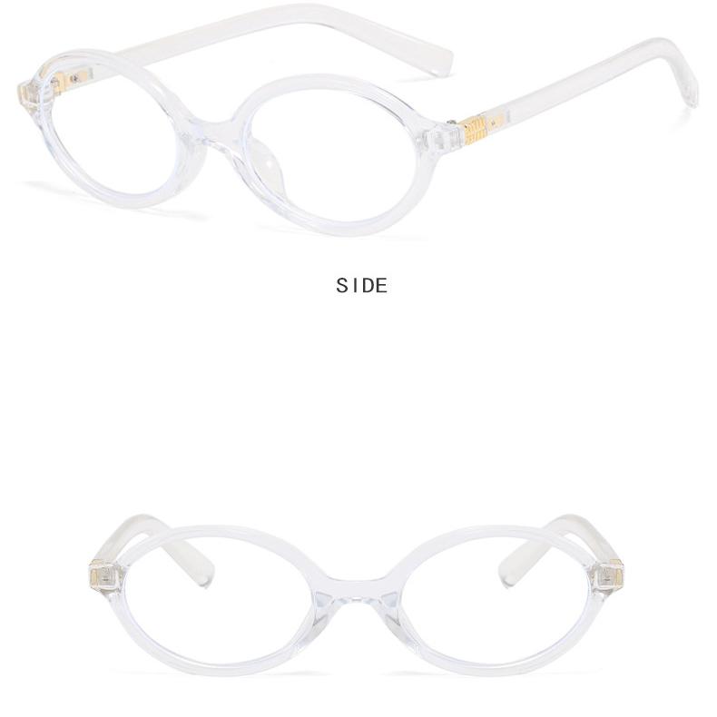 Дамы и студенты, ежедневные поездки на работу, путешествия, лицо без макияжа, очки с защитой от синего света, модные индивидуальные ретро-искусства, повседневные овальные простые очки