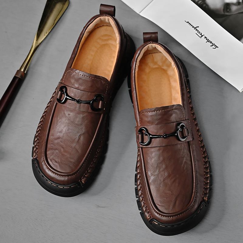 Модные кожаные мокасины ручной работы, мужские повседневные кроссовки, обувь для вождения, кожаные мужские туфли, горячая распродажа, мокасины, инструментальная обувь