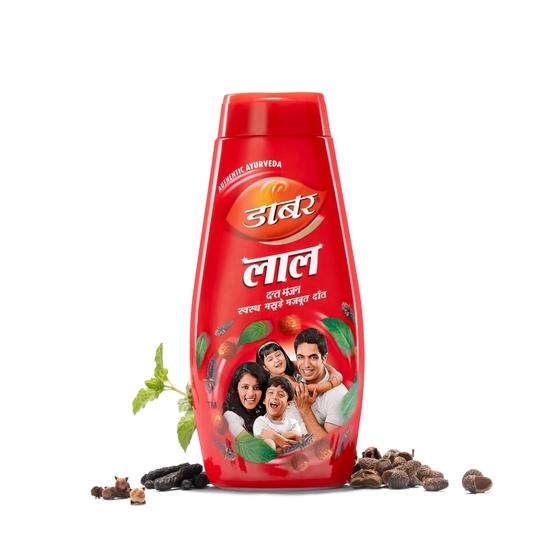 Dabur Lal Dant Manjan 300 г | Зубной порошок для крепких, белых зубов и ухода за полостью рта