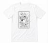 The Artist Tarot Drawing Lover The Mystic Unisex White T-shirt