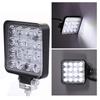 48W Square Fog Lights Car Lamp Diode Led Headlights Truck Driving Spotlight